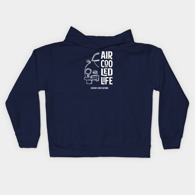 Aircooled Life Karmann Ghia - Classic Car Culture Classic Kids Hoodie by Aircooled Life